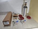 Taprite 43-0140-00 Premium Dual Faucet Dispense Kit/ DLX,3''DBLX14,SS Fct/shk. Fixed Price $149.95.