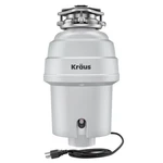 Kraus Wasteguard 1 Hp Continuous Feed Garbage Disposal With Ultra-quiet Motor.... Fixed Price $329.52.