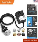 Stainless Steel Garbage Disposal Air Switch One-click Safety Control. Fixed Price $51.29.