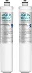 Aquacrest Under Sink Water Filter, Replacement For Everpure H-300, 2 Pack. Fixed Price $72.99.