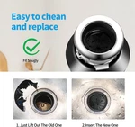 2 Pcs Garbage Disposal Splash Guard, 3 1/8" Sink Rubber For Dis.... Fixed Price $11.95.