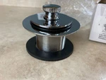Westbrass Grid Drain Strainer Fine Thread With Twist & Close Mechanism 79438CP-F. Fixed Price $18.89.