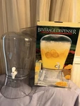 Made In Usa Gallon Creative Ware Brand 3-PIECE Beverage Dispenser. Fixed Price $32.00.