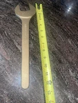 New Ampco 0158 37MM Open End Wrench Bronze Non-spark Non-magnetic Albr. Fixed Price $89.99.