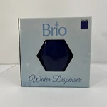 Brio Water Crock Porcelain Ceramic Dispenser 2.5 Gallon Solid Blue Nib. Fixed Price $74.95.