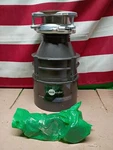 Insinkerator Badger 100, 1/3 Hp Continuous Feed Kitchen Garbage Disposal, Ob. Fixed Price $71.24.