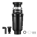 Vevor Garbage Disposal 1/2 Hp Continuous Food Waste Disposer 3450 Rpm Ez Connect. Fixed Price $73.11.