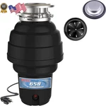 Waste Maid 10-US-WM-658-3B Garbage Disposal Anti-jam Stainless Steel Food. Fixed Price $234.24.