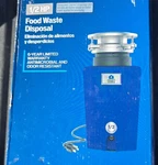 Project Source 1/2-HP Corded Continuous Feed Garbage Disposal #4982345. Fixed Price $79.00.