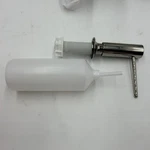 Kohler K-1995-SN Contemporary Soap Lotion Dispenser, Vibrant Polished Nickel. Fixed Price $102.50.