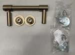 Kohler Purist Pivoting Toilet Paper Holder, Vibrant Brushed Bronze 114377- Bv. Fixed Price $161.98.
