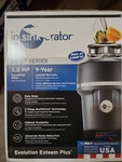 Insinkerator Evolution Esteem Plus 1HP Food Waste Garbage Disposer Disposal New. Fixed Price $299.00.