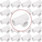 20 Pack 3 Way Tee Pvc Fittings, Sch 40 Pipe Adapter. Fixed Price $20.84.