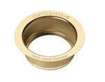 French Gold Flange For Insinkerator Garbage Disposal Stylish Fit. Fixed Price $47.99.