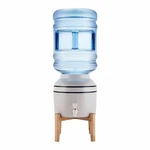 5 Or 3 Gallon Ceramic Bottled Water Dispenser Cooler Loading Tabletop Stripe. Fixed Price $106.90.