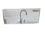 Kohler Barossa R776-SD-VS Pull Down Kitchen Faucet Soap Dispenser Stainless. Fixed Price $77.00.