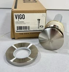 Vigo Noma 1-3/4" Vessel Bathroom Sink Pop-up Drain Assembly Brushed Nickel. Fixed Price $19.95.