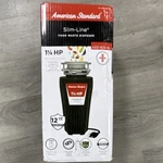 American Standard Slim-line ASD-825-SL 1/4 Hp Continuous Feed Disposal. Fixed Price $84.00.