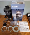 Moen EXL100C Series Garbage Disposal Hp Continuous W/motion Active Lighting. Fixed Price $151.77.