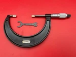 Starrett 486MP-75 Metric Blade Type Micrometer 50-75MM Range In Stock Old Design. Fixed Price $535.00.