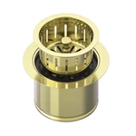 Extended Garbage Disposal Flange Basket Strainer Stopper 304 Stainless Gold 3.5". Fixed Price $29.31.