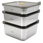 Stainless Steel Food Storage Containers, Meal Prep Sets With Lids, .... Fixed Price $65.57.