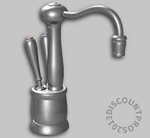Insinkerator F-HC2200SN Indulge Antique Instant Hot & Cool Water Dispenser Fauce. Fixed Price $425.00.