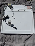 Whirlpool Top Cover W/water Inlet Values & Power Cord, White Metal Electric. Fixed Price $82.98.