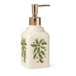 Lenox China Holiday Lotion Soap Dispenser N/o. Fixed Price $24.99.