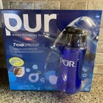 Pur 7 Cup Water Pitcher Filtration System Filters Chlorine & Mercury. Fixed Price $24.00.