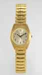 Pulsar Watch Women Stainless Gold Stretch Date Water Resistant Champagne Quartz. Fixed Price $39.42.