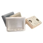 Ceramic Soap Dish Thinset Installation Bar Holder Shower Wall Mount Bathroom. Fixed Price $64.99.