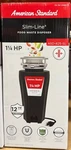 American Standard Slim Line 1.25HP Food Waste Disposer Select Color Black Red. Fixed Price $125.98.