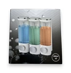 In 1 Shower Soap Dispenser Wall Mounted Chamber 300ML Bathroom New. Fixed Price $19.98.