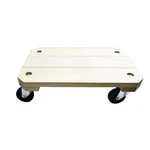 Ace Trading 5042156 18.25 In. 4-WHEEL Hardwood Dolly 360 Lbs. Fixed Price $61.57.