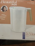 Beautiful By Pur Water Pitcher Filtration With 12 Cup Capacity W/filter New. Fixed Price $30.00.