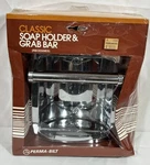 Vintage Nos Perma-bilt Recessed Soap Holder & Utility Grab Bar Polished Chrome. Fixed Price $24.00.