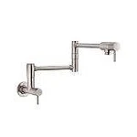 Pfister GT5-3PFS GT533-PFS Lita 2-HANDLE Wall Mount Pot Filler, Stainless Steel. Fixed Price $551.33.