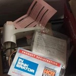Insinkerator H-990 Hot Water Dispenser Faucet White Deck Mount 43107 43142. Fixed Price $150.00.