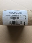 Brasstech 118/04 Disposal Flange And Stopper Satin. Fixed Price $120.00.