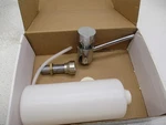 Whitehaus Whfscp-d-c Soap Or Lotion Dispenser Chrome *used*. Fixed Price $35.00.