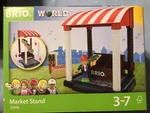 Brio World Market Stand Set 33946 Wood Works With Thomas New. Fixed Price $20.00.