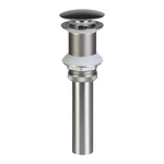 Bathroom Sink Pop Up, Vessel Drain, Brushed Nickel Finish W.... Fixed Price $40.73.