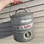 D&m Railroad Igloo Galvanized 2 Drinking Water Perm-a-lined Cooler Dispenser. Fixed Price $40.49.