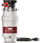 Waste King L-111 3 Continuous Feed Garbage Disposal With Power Cord. Fixed Price $64.29.
