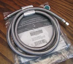 Ice Maker Hose 6' Stainless Steel Braided Refrigerator Water Line 5308815072. Fixed Price $24.95.