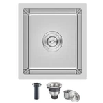 15X13 Inch Undermount Bar Sink, 15"L 13"W 8"D, Stainless Steel. Fixed Price $165.99.