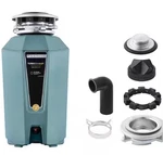 Glacier Bay Garbage Disposal Turbo Grind Max 1-1/4 Hp Continuous Feed Power Cord. Fixed Price $130.00.