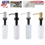 Soap Dispenser For Kitchen Sink Counter 17OZ Bottle Refill From Top. Fixed Price $9.98.