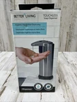 Better Living Stainless Steel Touchless Soap Dispenser Battery Powered #70190. Fixed Price $16.99.